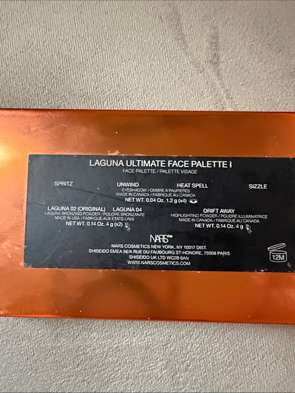 Laguna Ultimate Face Palette I